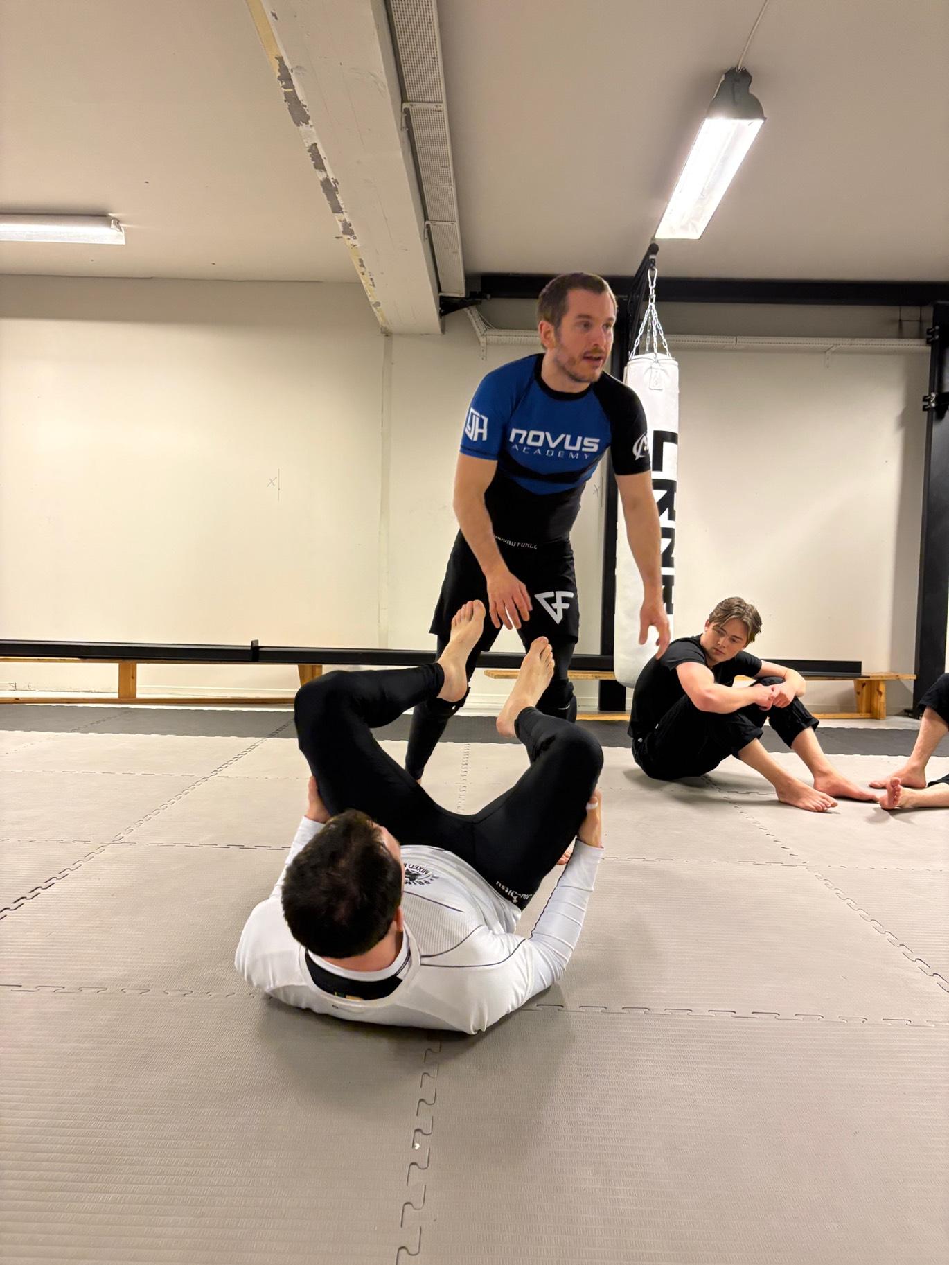 Grappling-trening Novus Academy Molde