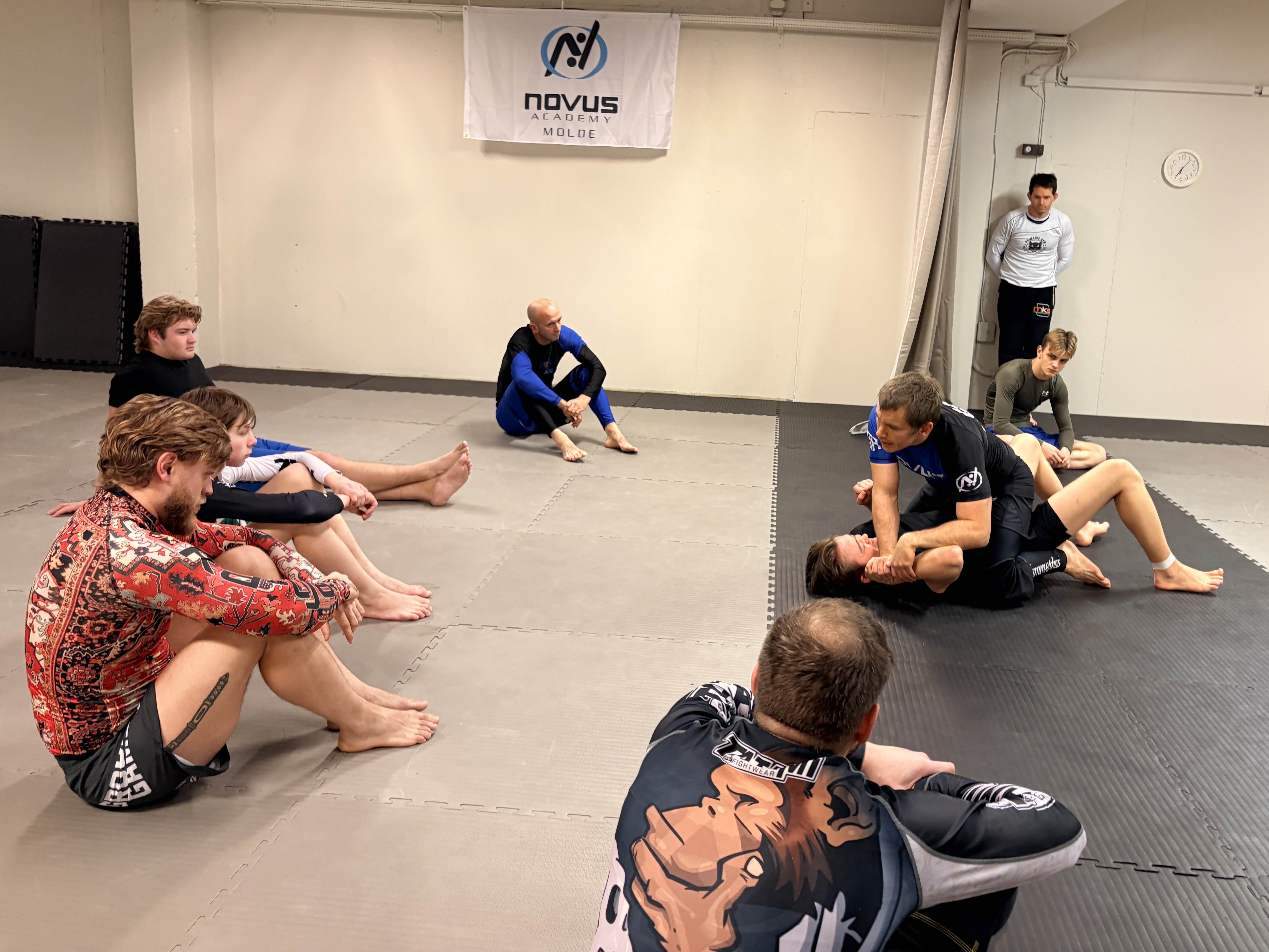 Kampsporttrening hos Novus Molde