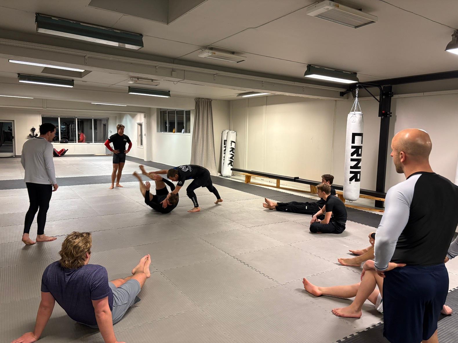 Brasiliansk jiu-jitsu trening Molde