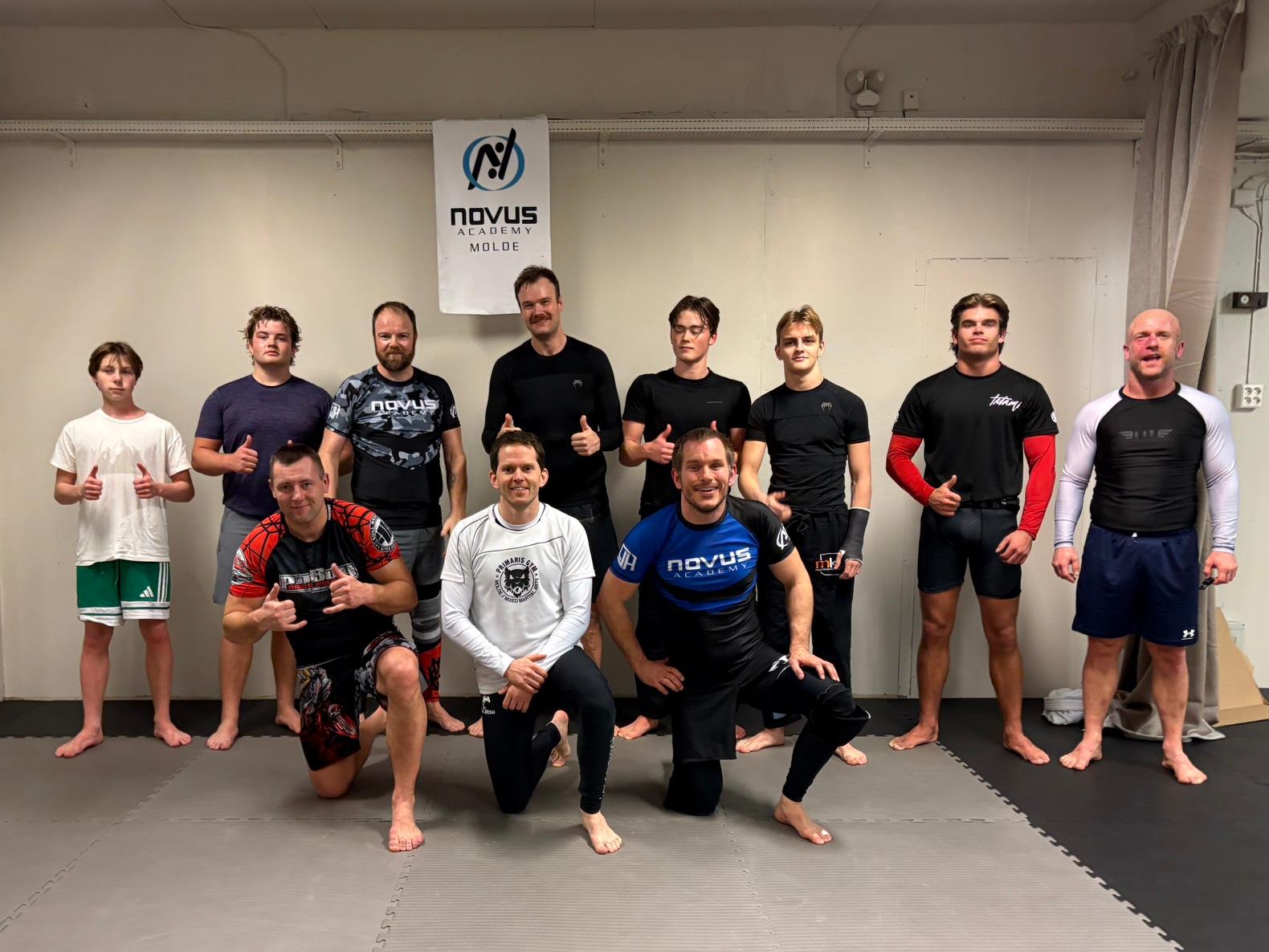 BJJ-teknikker hos Novus Academy Molde