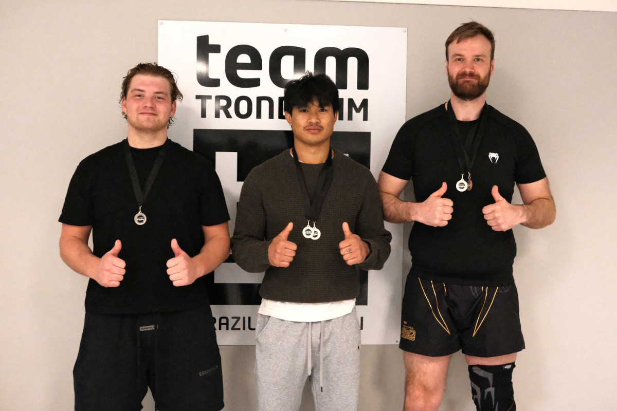 Ian Sørensen, Sora Hoemsnes og Andreas Tautra fikk medaljer