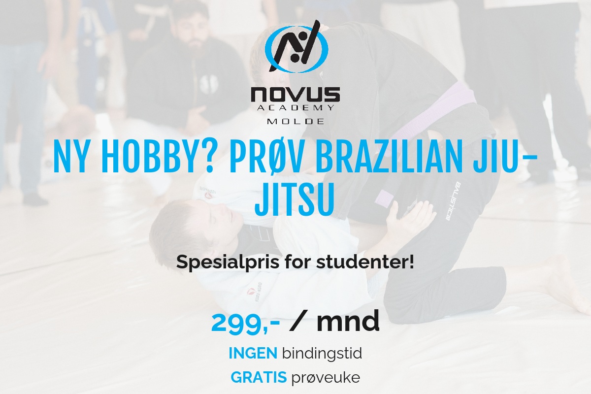 Vi vet at studentøkonomien er tøff. Derfor: Studentpris på 299 kr!